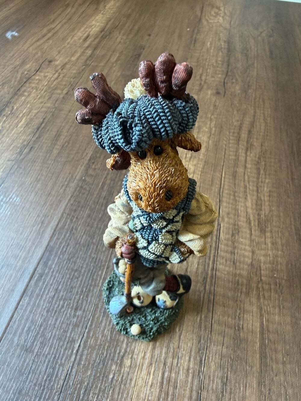 Boyds Bears Folkstone Collection Ziggy The Duffer Moose Figurine